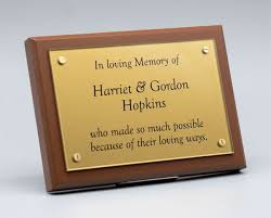 Personalised Wall Plaques