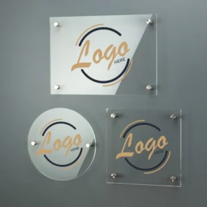 Branded- Perspex Frames